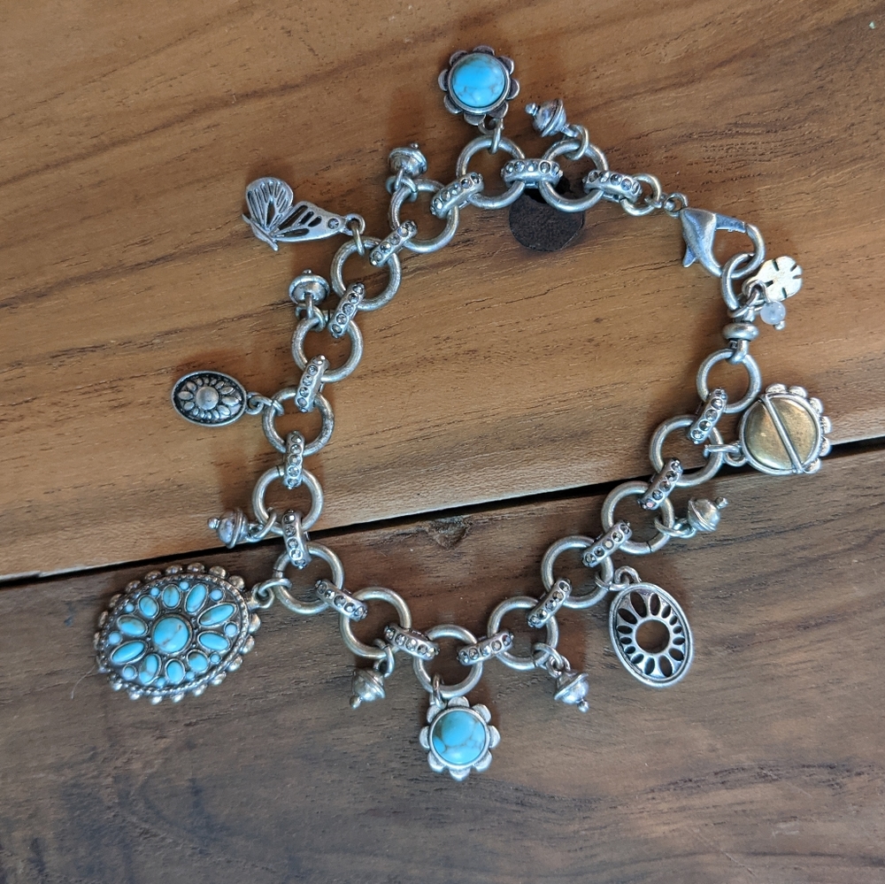 Lucky Brand Charm southwestern bracelet